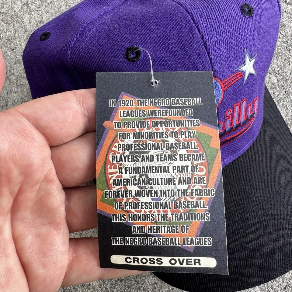 Gorra de colección Philadelphia Stars Liga Negra con tirantes Deadstock Hip Hop Rap Foto 4 de 4