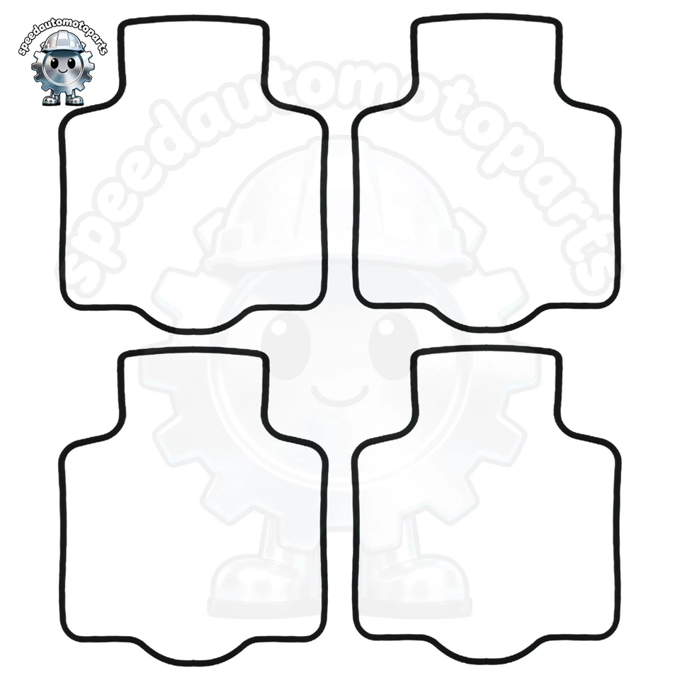 4X Carburetor Repair Rebuild Kit for Kawasaki ZX1100C ZX11 ZX1200C ZZR1200-US - Imagem 4 de 4