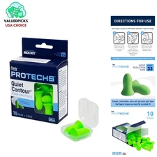 Comfort-Focused Noise Cancelling Ear Plugs - 10 Pairs, Ideal for Travel & Sleep