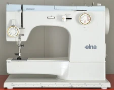 ELNA 62C SU Elnasuper Sewing Machine w/Case EXCELLENT **FRESHLY SERVICED**