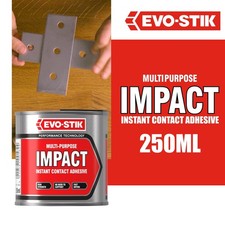 Image of EVO-STIK Impact Adhesive 250ml Multipurpose High-Strength Contact Glue