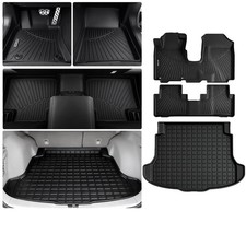 Floor Mats for 2007 2008 2009 2010 2011 Honda CR-V Accessories 3PCS, Cargo Ma...