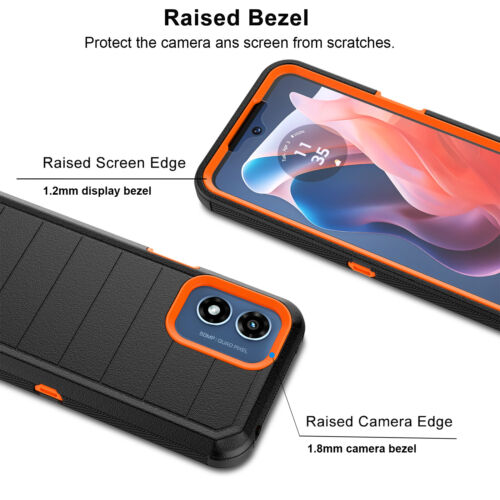 For Motorola Moto G 5G / G Power 5G 2025 Case Belt Clip Holster Protector Cover - Picture 32 of 37