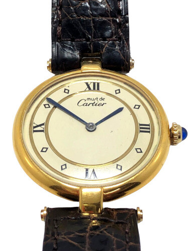 Cartier Must de Cartier 21 30 mm, Gold Plated