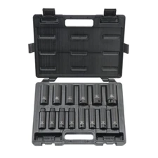 14pc Blackhawk By Proto 1/2" Drive Deep Impact Socket Set SAE 6-Point UW-1514DS