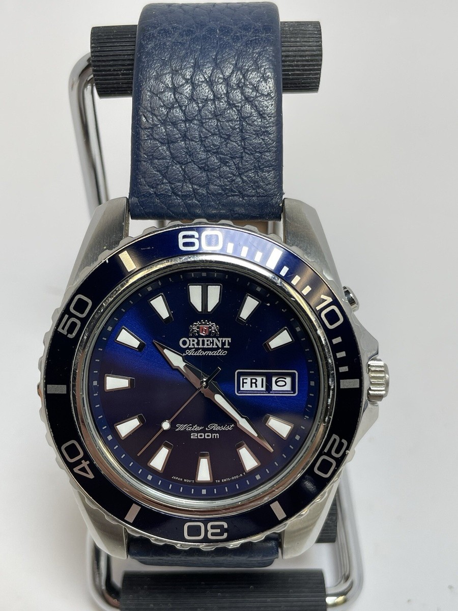 ORIENT EM75-C1A Automatic Mako XL 45mm Diver 200m Watch (Keeps