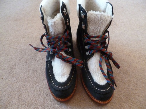 PENELOPE CHILVERS BLACK SUEDE PIONEER 