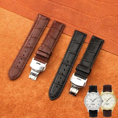 Echtleder Uhrenarmband passend für Tissot 1853 Le Locle T41 T006 19 mm