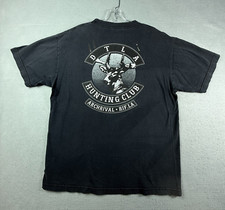 DTLA Hunting Club Archrival T-Shirt Men's Large USA Made Vintage
