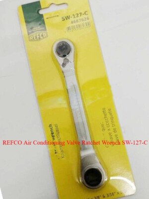 1PCS FOR REFCO Air Conditioning Valve Ratchet Wrench SW-127-C NEW