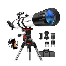 Telescope,90mm Aperture 800mm Telescopes for Adults Astronomy,Portable Profes...