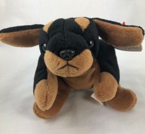 doberman beanie baby