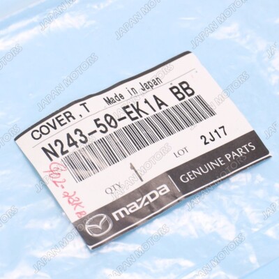 N24350EK1ABB New Genuine OEM Mazda MX-5 Miata Rear Bumper Tow Hook
