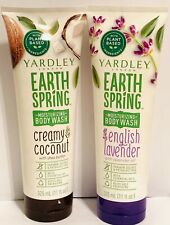 Yardley London Earth Spring English Lavender or Creamy Coconut Body Wash 325ml 