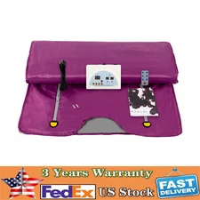 2 Zone Far Infrared Sauna Blanket Remote Digital Controller Slimming Detox Spa