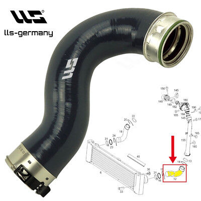 Turboschlauch Ladeluftschlauch für MERCEDES Viano W639 3.0 CDI A6395283582