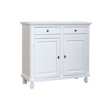 CREDENZA STILE NAPOLETANA IN LEGNO, COLORE BIANCO
