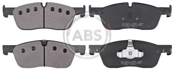 A.B.S. 35101 Bremsbelagsatz, Scheibenbremse Vorne FüR Jaguar Land Rover-image