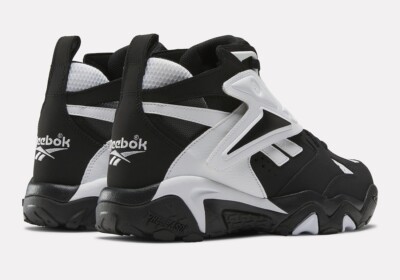 バスケットReebok Reebok Preseason 94 Black White Men Basketball Hoopers Shoes