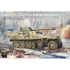 BORDER BT-043 1/35 Sd.Kfz.251 22 75MM PaK 40 Type D