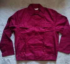 Giacca da lavoro leggera Alsico Stud da uomo bordeaux taglia XL