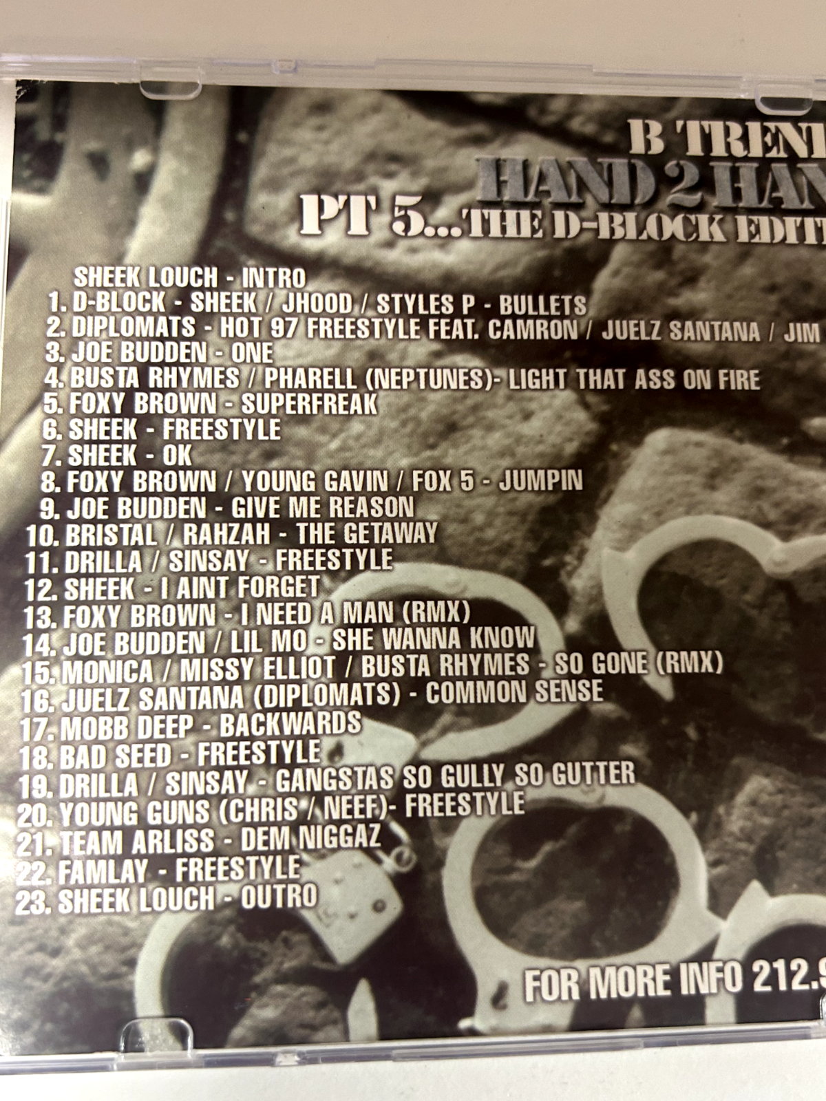 FUNKMASTER FLEX DJ BOBBY TRENDS SHEEK LOUCH D-BLOCK HAND 2 HAND 2004 ...