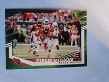 KYLER MURRAY  2020 PANINI  DONRUSS ELITE  GREEN  FIELD VISION  #6 ARIZONA