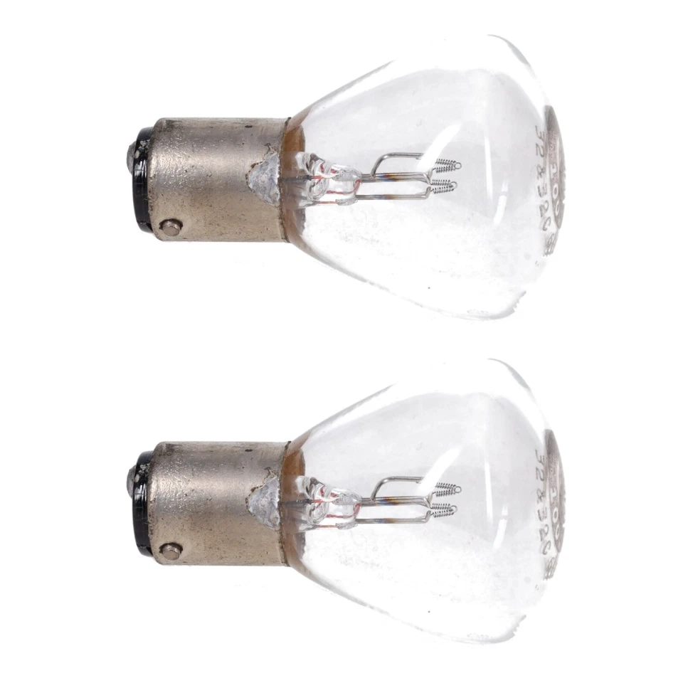 2 NOS Glass 6V Headlight Bulbs 1927-1931 Cadillac & Pontiac PAIR Headlamp - Image 2 of 4