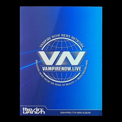 ENHYPEN THE SIN:VANISH 7th Mini Album WEVERSE ALBUMS Ver/QR+Tracklist+9PhotoCard