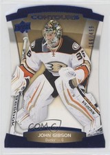 2015-16 Upper Deck Contours Blue 166/499 John Gibson #67 15ok