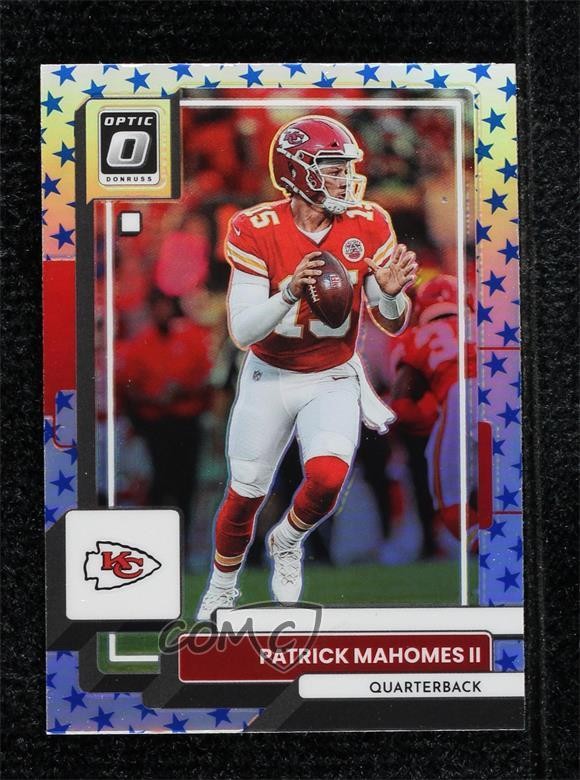 2022 Panini Donruss Optic Stars Prizm Patrick Mahomes II #94 0jo9