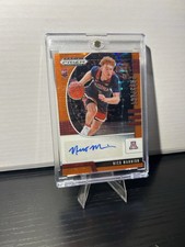 Nico Mannion -Arizona Wildcats 2020 Panini Draft Picks- Orange Pulsar /49 Auto