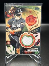 2024 Topps Holiday - Relics Gunnar Henderson #RC-GH (MEM) for sale 