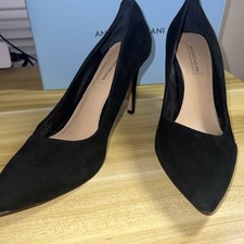 Antonio Melani Magness Black Suede Heels