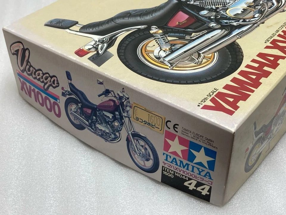 TAMIYA 1/12 Yamaha XV1000 Virago plastica non assemblata el - Immagine 4 di 4