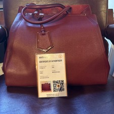 Fendi Top Handle Large Bag,L15”, H13”,Won Bottom 6”Expands,Come With COA Entropy