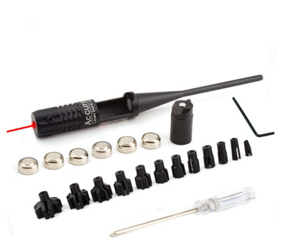 Portable Laser Sight Aligner Alignment Calibration Zero Reset Target Sights Kit