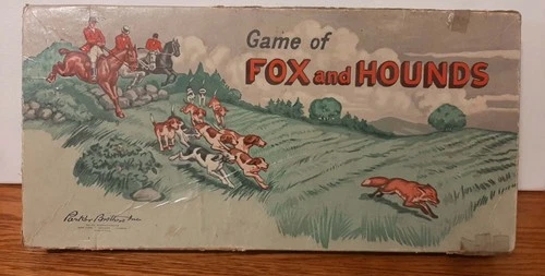 Vintage 1948 Parker Bros. Game of Fox and Hounds