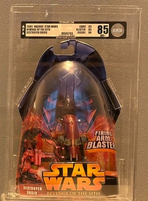 Star Wars - Destroyer Droid - MOC 2005 Revenge Of The Sith Figur AFA 85 NM+