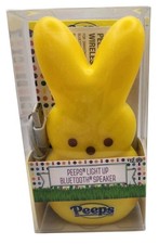 5.5" Peeps Yellow Light Up Bluetooth Speaker USB Rechargeable Night Light