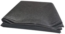 3 Yds. X 63 Ins. Upholstery Dust Cover Fabric Replacement, Non Woven Black Cambr