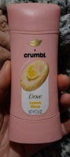 Dove x Crumbl Lemon Glaze 2.6 oz Deodorant