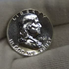 1961 US Proof Silver Franklin Half 50c Nice Coin.