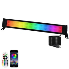 50W RGB Wall Washer Light RGB Light Bar With Remote Control App Control For Hote