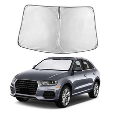 Windshields Sun Shade Fit for 2013-2016 2017 2018 Q3 Q3 2013-2018 Audi