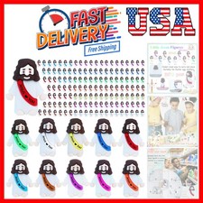 300 Pcs Little Jesus Figures Mini Rubber Jesus Toys Jesus Love You for East...