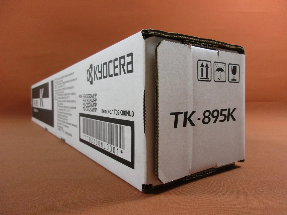 Kyocera TK-895 BK Toner Original Noir OVP - Photo 3/4