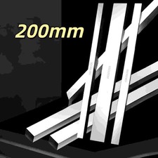 HSS HRC 66-69 Drehstahl Flachmaterial Drehwerkzeug für Drehbank Rohlinge 200mm