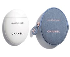CHANEL LA CR ME MAIN Hand Nail Cream Denim Pouch - 2026 DENIM COLLECTION