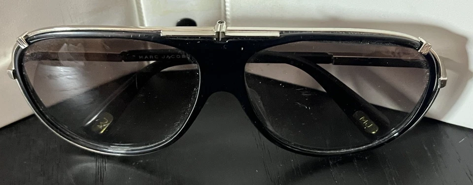 RARO Marc By Marc Jacobs Gafas de sol MJ306/S Aviador con estuche + Tela Metal Italia Foto 3 de 4